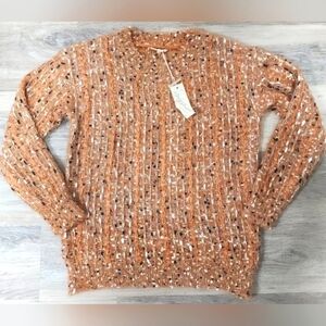 Mystree Marled Chunky Knit Sweater Small - New With Tags